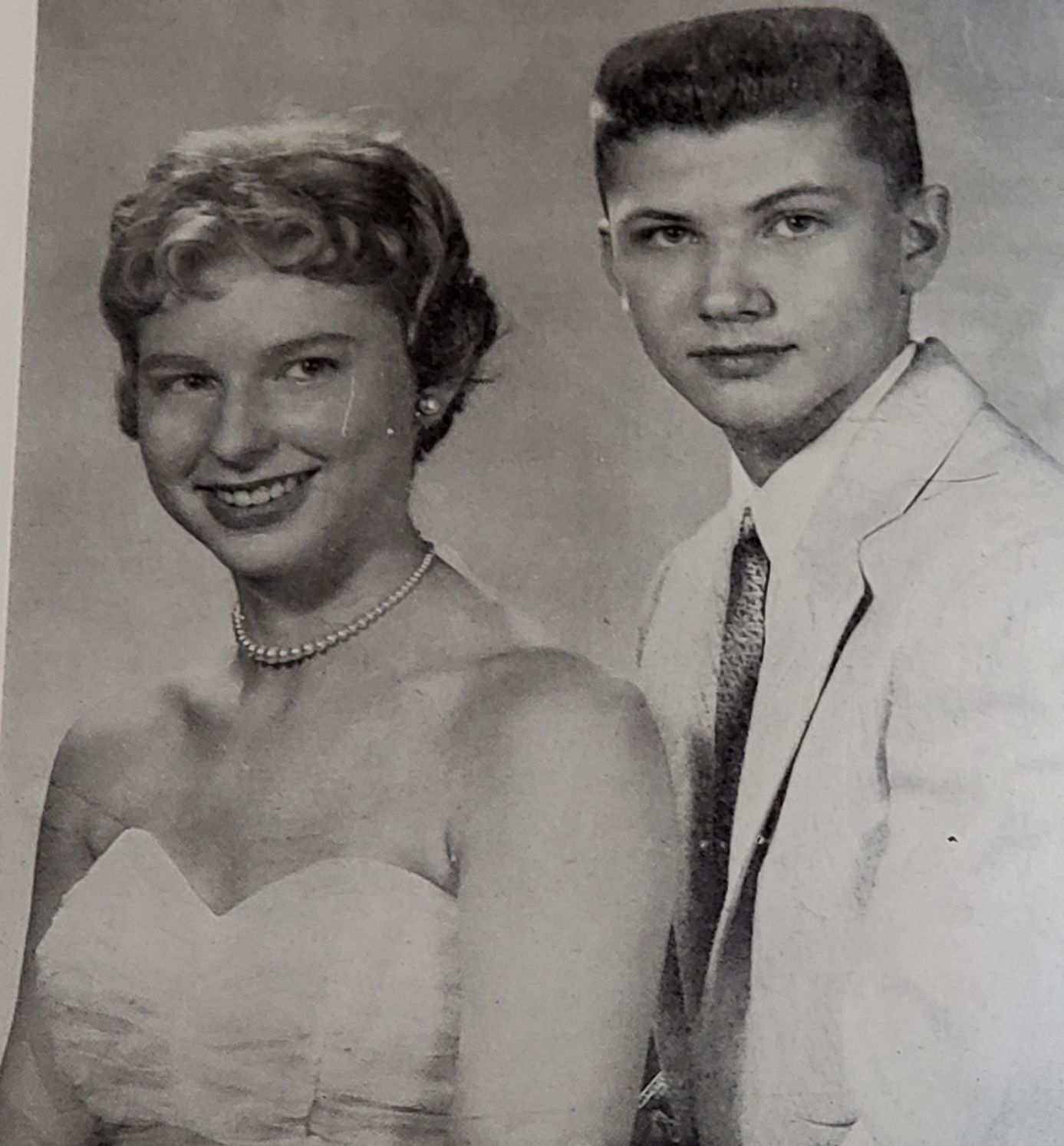 Linda Ingiald -Ken Rothengass 1959 prom king and queen